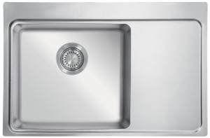 StrongSinks S3 Sink Nida 784,size 784 x 510 mm stainl.steel,drain on the right