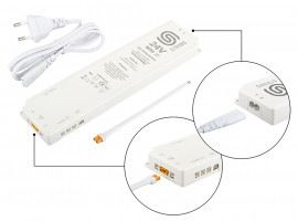 StrongLumio power supply 24V - 80W (8x mini connector + 1x 3PIN connector)