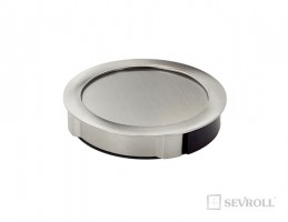 SEVROLL 10178 handle Push 90mm brushed nickel