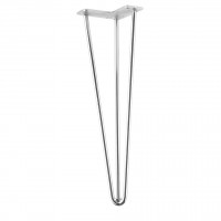 STRONG table leg wire 420 mm, chrome