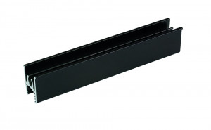 SEVROLL 06441 upper guide rail 1.7m black structural