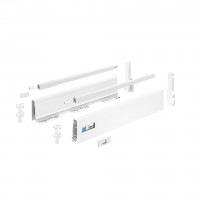 K-HETTICH InnoTech Atira, frontal, white, 420/70/144 with railing, 30kg SiSy