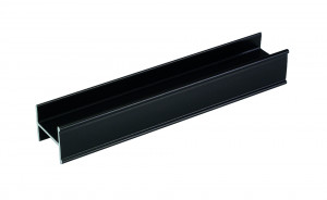 SEVROLL 06437 connecting rail H18 3m black structural