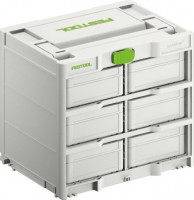 FESTOOL 577816 Systainer3 Rack SYS3-RK/6 M 337-Set