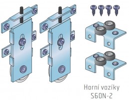 S-S60N-2 set fitting for 1 doors