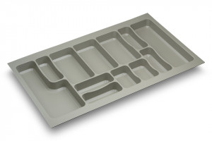 StrongIn Cutlery tray 804x474 mm for StrongBox gray