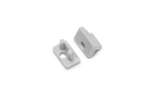 StrongLumio end caps for Slim 8 profile gray (pair)