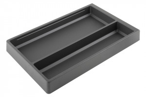 Cutlery tray Separado Flex 546x300x2,8 mm Kristall soft Touch