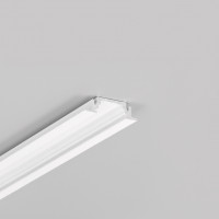 StrongLumio profile LED Groove 10, lacquered white, 3000 mm