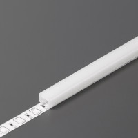 StrongLumio cover strip for HI8 profile clip-on white 2000mm