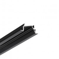 StrongLumio ALU profile for LED Diagonal 14 alu black 3000mm