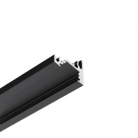 StrongLumio profile LED Corner 10, black matt, 3000 mm