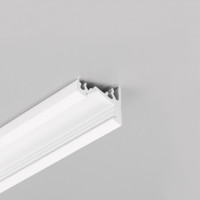 StrongLumio profile LED Corner 10,  lacquered white, 3000 mm