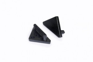 StrongLumio end parts for Cabi profile black (pair)