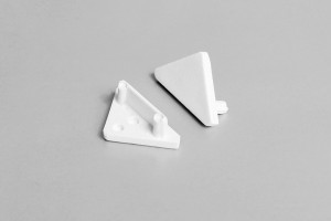 StrongLumio end parts for Cabi profile white (pair)