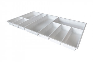 Cutlery tray SKY 500/90 (822 x 474 mm) white