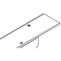 HAWA 24914 Folding Concepta 25 upper profile 2120mm