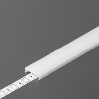 StrongLumio cover strip for LED profile Smart-In16 clip-on milky 3000mm