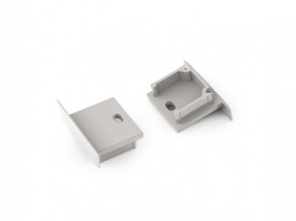 StrongLumio  end pieces for strip Smart-In 16 gray (pair)