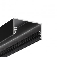 StrongLumio ALU profile for LED Lowi  alu black 2000mm