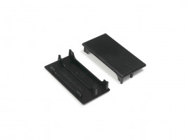 StrongLumio end parts for Lowi  profile black (pair)