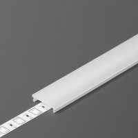 StrongLumio cover strip for LED profiles 14 clip-on milky 20m