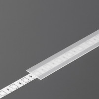 StrongLumio cover strip for LED profiles plug-in transparent 1000mm