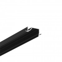 StrongLumio ALU profile for LED Diagonal 10 black matt, 2000 mm