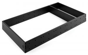 K-StrongMax cutlery tray basic set 276mm for 550mm depth black