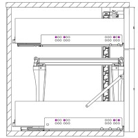 HETTICH 9209613 container drawing M1:1 (set 1