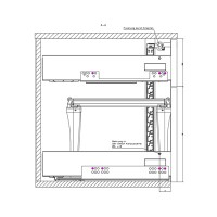 HETTICH 9209611 container drawing M1:1 (set 1