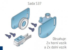 S-S37 set of fittings 1 wing