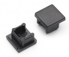 StrongLumio end caps for Smart 10 profile, black (pair)