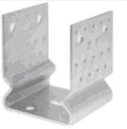 TK-U profile wide 121x120x4mm galvanized zinc