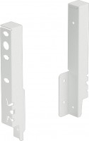 HETTICH 9149281 ArciTech back clamps 186 mm white L+P