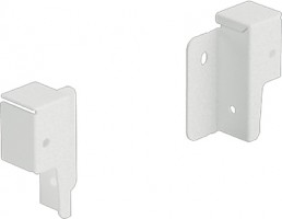 HETTICH 9150069 ArciTech clamps back/78 mm white L+P