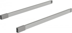 HETTICH 9150654 Arcitech set of longitudinal railings 550 L+P