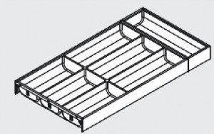 BLUM ZC7S600BH3 Ambia Line cutlery insert 300/600 oak nebraska