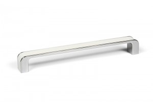 TULIP Handle Peca 192 chrome glossy/white matt