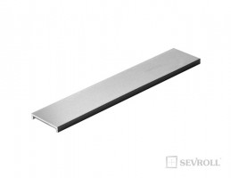 SEVROLL 02334 profile "U" Mini for laminate 18mm 3m silver