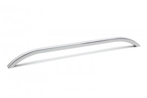 TULIP handle Bari 320 polished chrome/white matt