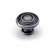 HETTICH 9113220 Knob ESSA d32 old pewter