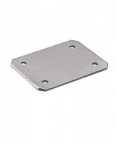 HETTICH 48443 Connecting plate for angle assembly aluminum