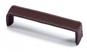 HETTICH 9113509 Handle DUBLIN 168/160 mm Dark brown leather