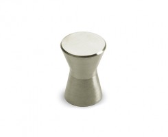 HETTICH 9113564 Knob SION d16 mm brushed stainless steel