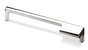 HETTICH 9105742 Handle ZENGA 201/192 mm chrome glossy left