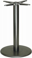 Central table leg BM 025/430 height 1100 mm gray RAL 9006