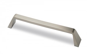 HETTICH 115076 Handle Basilia L208/192 steel imitation