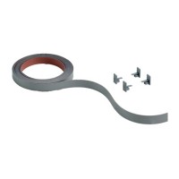 HETTICH 9209400 SlideLine M/TopLine XL decorative tape 25/4000 mm silver