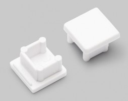 StrongLumio end caps for Smart 10 profile, white (pair)